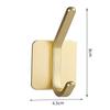 Self Adhesive Wall Hooks Door Key Holder Clothes Coat Hanger Bathroom Towel Holder Kitchen Storage Rack Shelf Bag Organizer