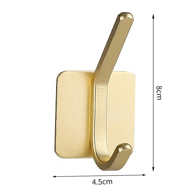 Self Adhesive Wall Hooks Door Key Holder Clothes Coat Hanger Bathroom Towel Holder Kitchen Storage Rack Shelf Bag Organizer