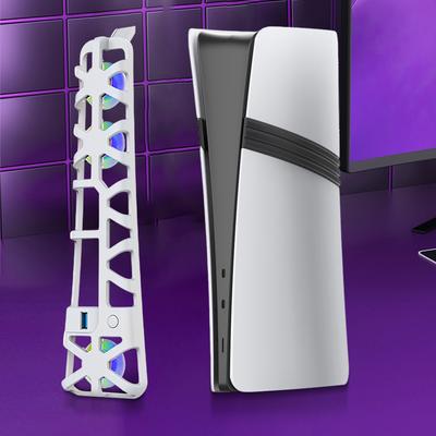 For PS 5 Pro Temperature-Controlled Cooling Fan Efficient Cooling System Host Cooling Fan for Playstation 5 Pro Host Accessories