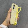 Soft With lanyard Silicone For Magsafe Case for For Iphone 17 16 15 14 Plus 13 12 11 Pro Max Wireless Charge Magnetic Cover