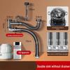 Double Sink Odor-Proof Drain Pipe Kit
