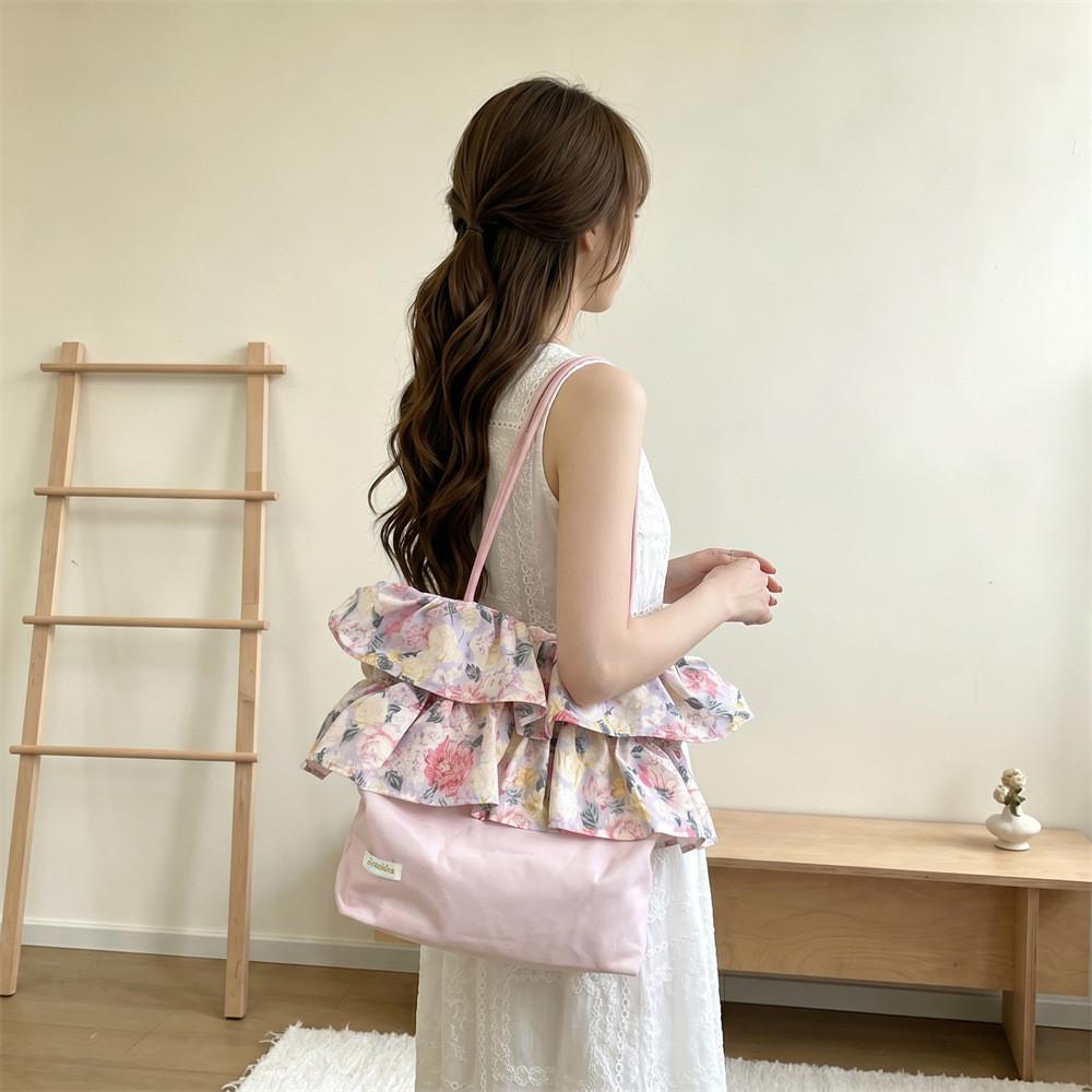 Vintage Rose Flower Tote Bag For Women With Magnetic Closure And Spacious Interior