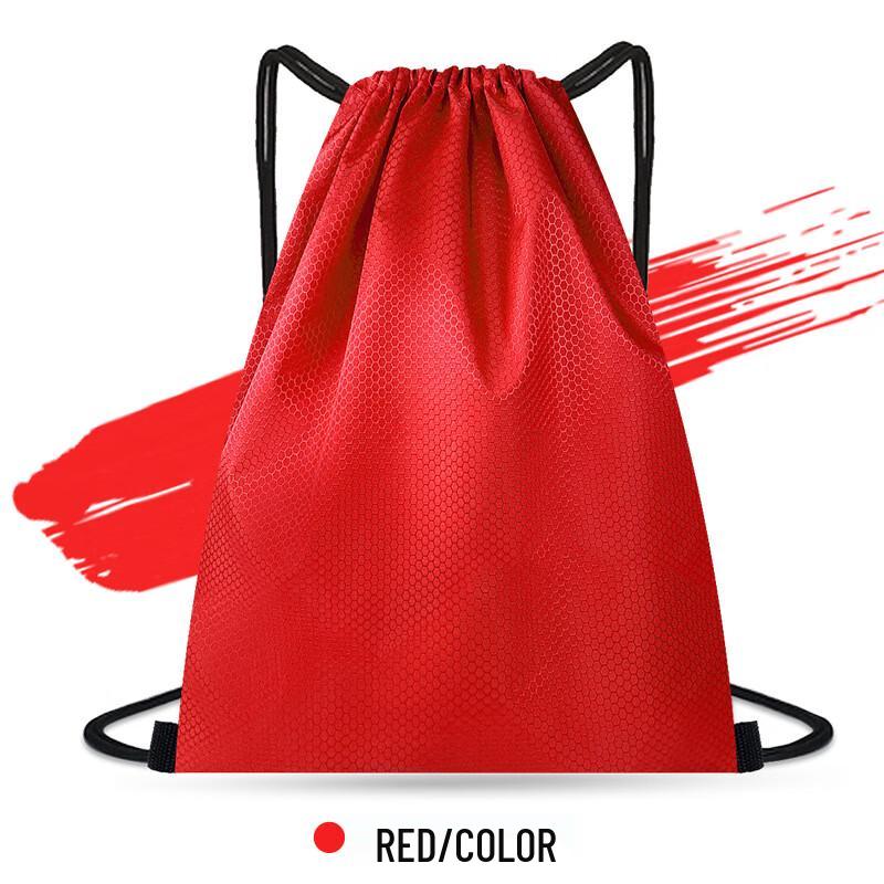 Waterproof Drawstring Sports Backpack with Ball Net