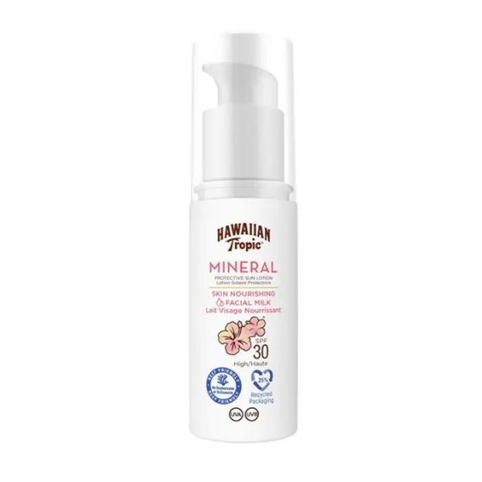 Защитное молочко для лица Hawaiian Tropic Mineral Spf30 50 мл