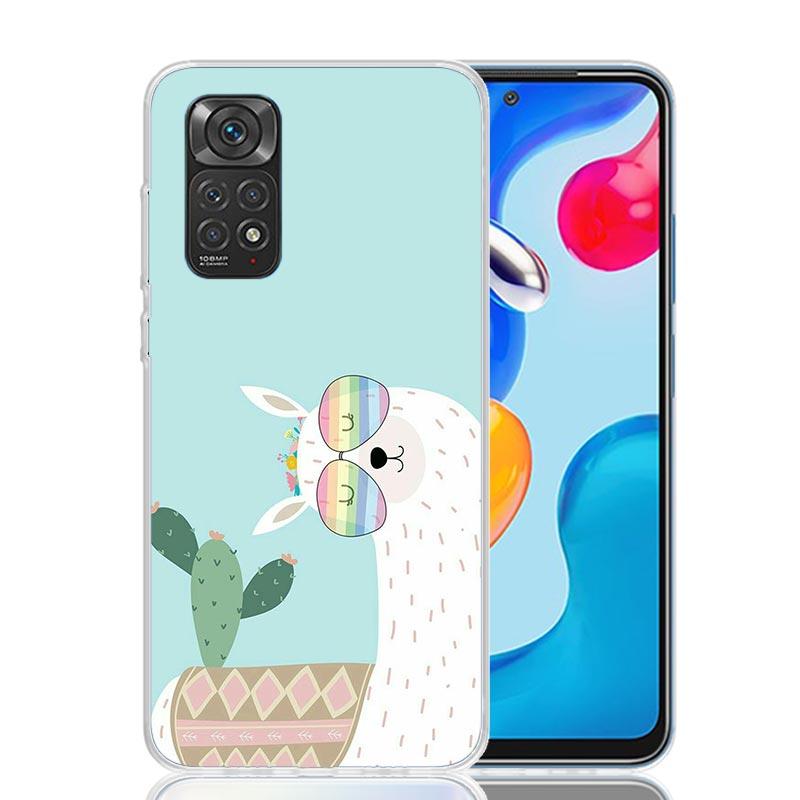 Cactus Vintage Flower Case Phone Cover for Xiaomi Redmi Note 14 13 12S 12 11S 11 11T 11E 10S 10 Pro Plus 5G Trend Fundas Note 13