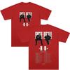 Chris Brown & Usherr The R&B Tour T Shirt Hip Hop Style Graphic Tee Men Casual Cotton Loose Short Sleeve Unisex Street Style Top