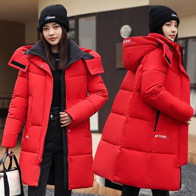 Winter Jacket Cotton Mid-length Loose Cotton-padded Jacket Bread Clothing