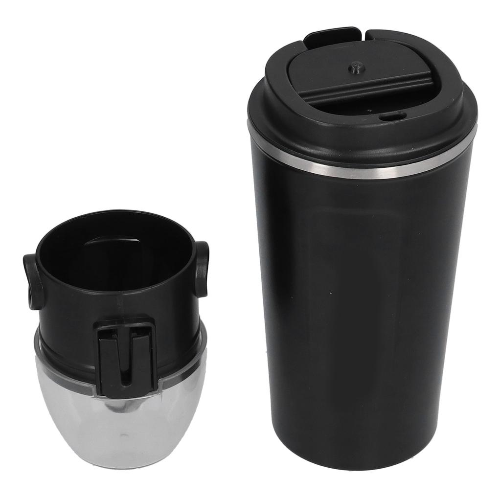 510ML Thermal Coffee Cup Stainless Steel Portable Insulated Coffee Cup Drip Pot for Outdoor Travel