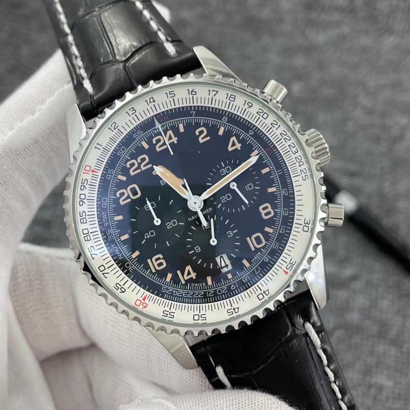 BNL Gear Letecké chronografy B01: Luxusní multifunkční pánské sportovní hodinky s quartzovým strojkem