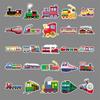 50 Small Train Doodle Personality Cartoon Children's Rewards Guka DIY Mobile Suitcase Stickers Waterproof