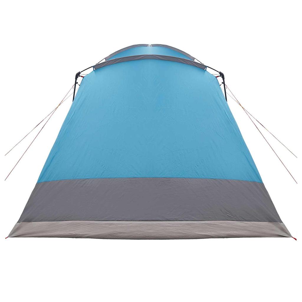 Cabin Tent with Roof Blue 8 Person Polyester and Steel