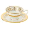 Noritake Georgian Palace Bone China Cup and Saucer (for Both Coffee and Tea), 220cc, T59587/4858