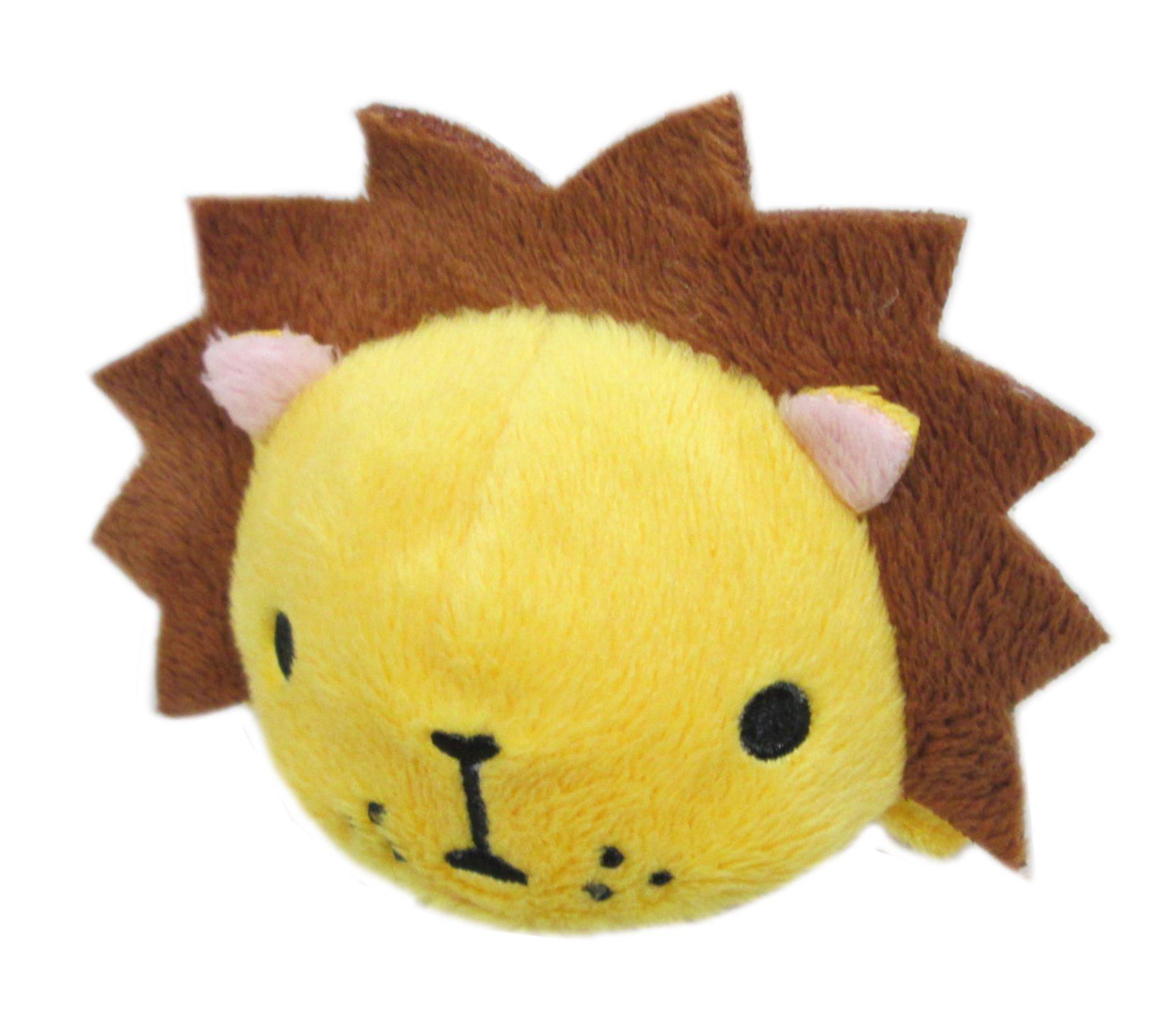 Sanei Boeki Original Plush Toy Norun Tribe Lion x D9 x Animal - (W6 H5cm) - львиный