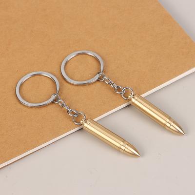 2 In1 Bullet Shape Ear Spoon Keychain Creative Unisex Backpack Purse Decor Pendant Ring Holder Birthday Party Daily Gift