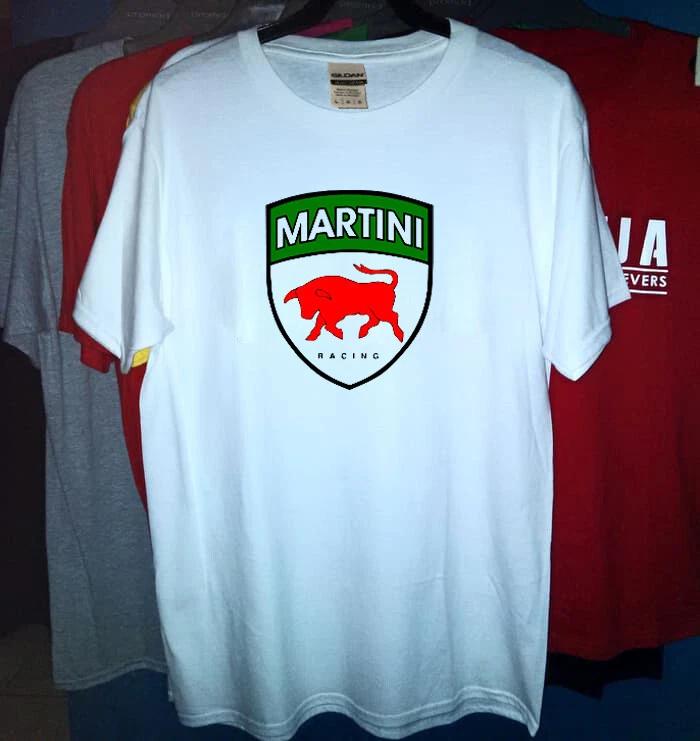 Men s and Women s T-shirts Martini automotive racing sports heavy cotton L