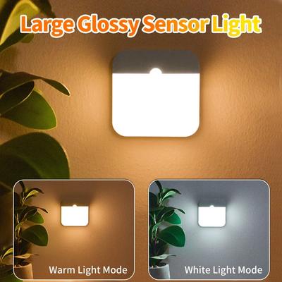 Bewegungssensor Nachtlicht LED Wiederaufladbare Nachtlampe Kabellos Menschlicher Sensor Schrankleuchten Für Küche Treppe Schrank Raumdeko