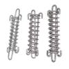 Dog Leash Metal Shock Absorbing Spring Chew Proof Dog Chain Camping Tent Spring Buckle Set Spring Porch Spring Buckle