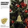 Christmas Bell Tree Decoration Pendant Xmas Hanging Bells Supplies Decorations Vintage