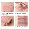 Makeup Travel Cosmetic Storage Multifunctional Travel Large 4 Compartments 4-in-1 Pouch, Pouch, Pouch, Pouch, Pouch, Portable, Foldable, Removable,