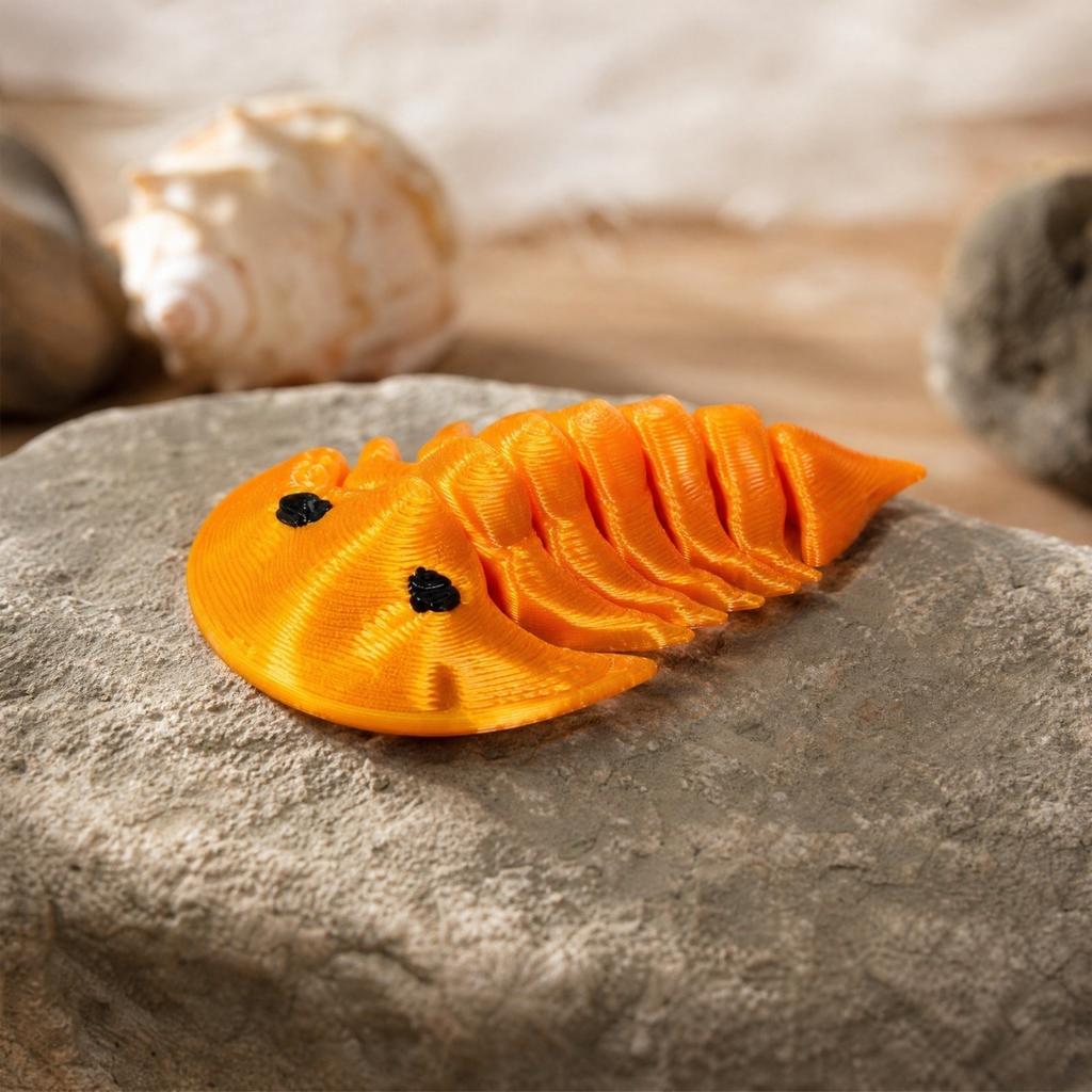 3D Printed Animal Toy with Articulated Joints Creative Decoration