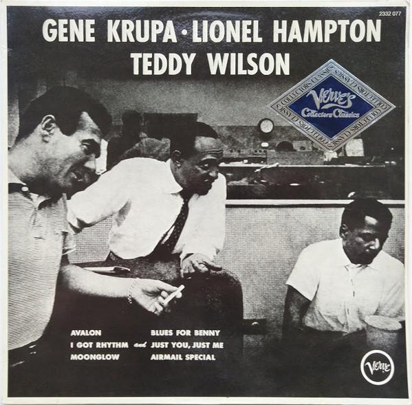 

LP Record GENE KRUPA LIONEL HAMPTON TEDDY Gene Krupa Lionel Hampton Teddy 2332077 Verve Records Germany Jazz Used