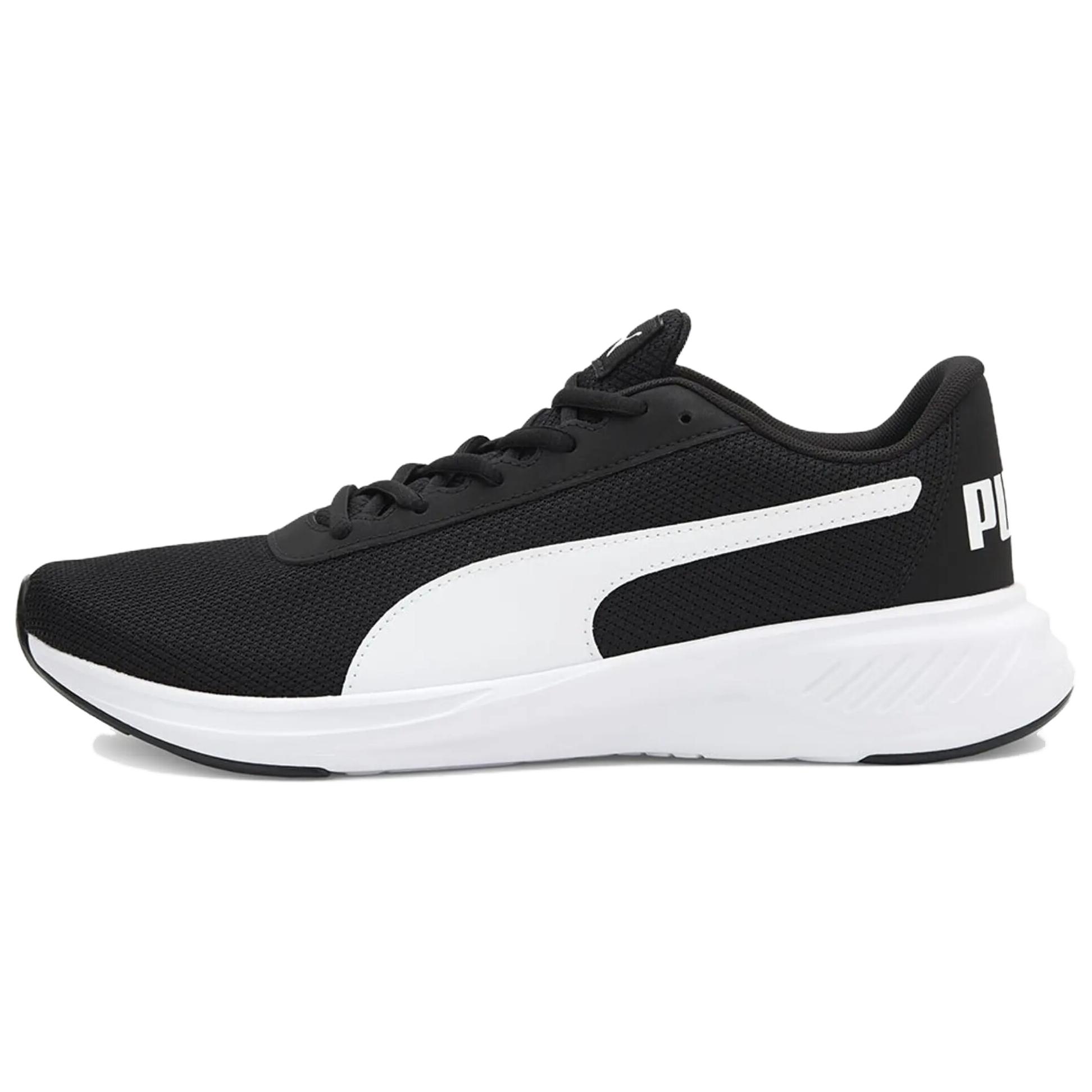 

New PUMA Night Runner V2 Anti Slip Wear Resistant Low Top Running Shoes Men s Black White 379257-01 40