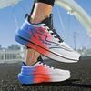 New Men's Sneakers Racing Carbon Plate Sports Running Shoes Light Anti-Slip Professional Track Field Training Shoes Tennis Shoes