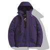 A New Solid-color Casual Windproof, Waterproof and Warm Winter Sweatshirt for Outdoor Hooded Men