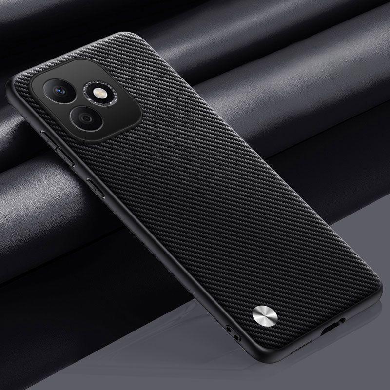 

Чехол из ПУ кожи для Honor X8D Задняя крышка Силиконовый Чехол для телефона с полной защитой для HonorX8d Защитный Capa Coque Жесткая задняя крышка Fundas Honor X8d