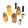 2pieces M6/M8 Car Dent Tap Down Pen Heads Tips DIY Paintless Dent Repair Heads Knock-Tools Tap Hand Tools Replacement