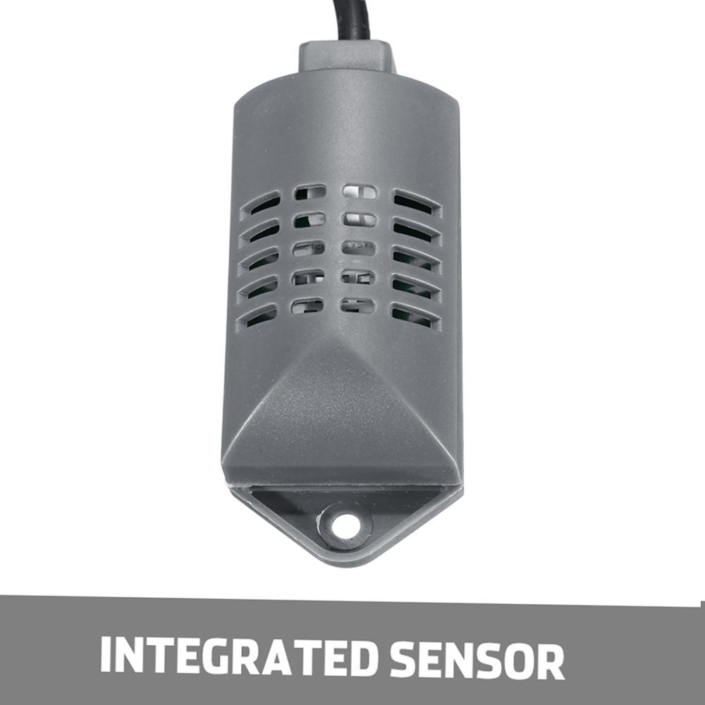 Digital Display Temperature&Humidity Controller Regulator Thermostat Hygrometer with Integrated Sensor Probe Relay