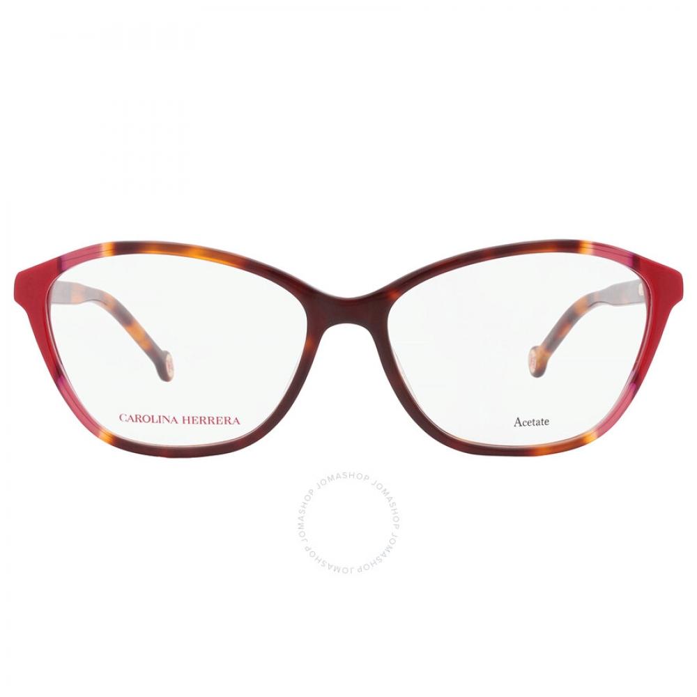 

Carolina Herrera Demo Cat Eye Ladies Eyeglasses Her 0122 0o63 55