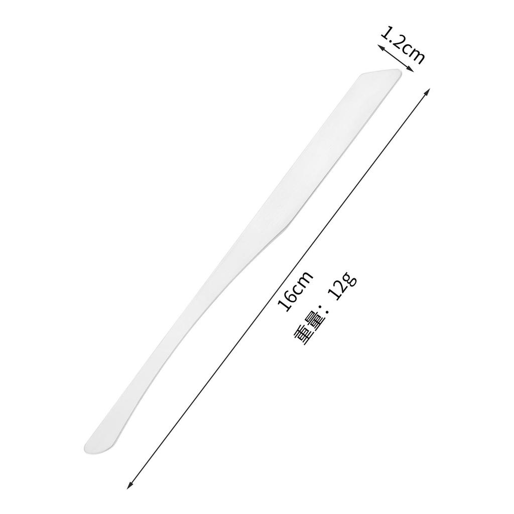 Stainless Steel Nail Art Palette & Spatula Set