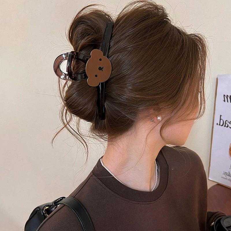 Hollow Hair Claws Girl Ponytail Holder Hairpins Hair Clip Shark Clip Elegant Casual Hair Accessories Headwear