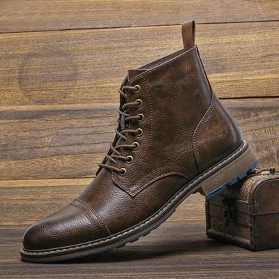 Größe 39-48 Männer Stiefel 2024 Neue Ankunft Mode Marke Komfortable Stiefeletten Für Männer #AL633