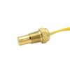 Digital 0-120℃ Water Temperature Gauge with Alarm Radiator Tempe Joint Pipe Sensor Hose Adapter 26-40mm for Gasoline Diesel Car
