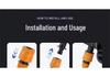 Portable High-Pressure Wireless Car Washer with Lithium Battery for Home Use