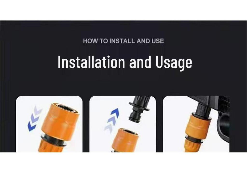 Portable High-Pressure Wireless Car Washer with Lithium Battery for Home Use