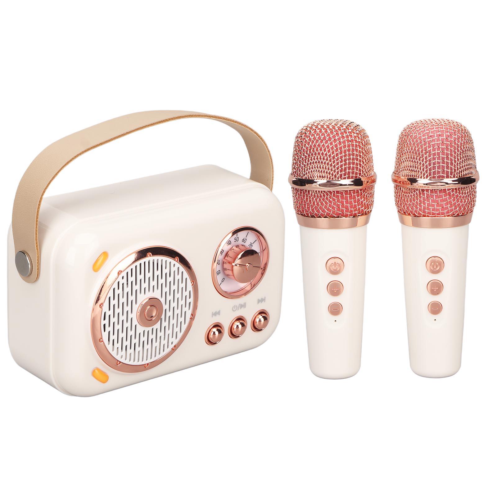 

Караоке-машина, многофункциональная, улучшенный бас, 6 режимов, портативная акустическая система Bluetooth PA с микрофоном