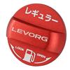 XIKER Fuel Cap Cover for Subaru Levorg VM and VN Aluminum Fuel Filler Stylish Custom Replacement Regular Specification Series, Dress-Up Cap,