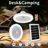 Nordic Minimalist Solar-Powered Multi-Function Camping Fan Light