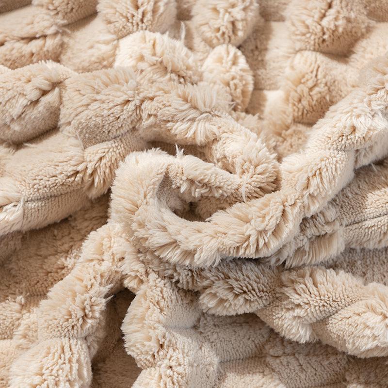 Anti-Scratching Sofa Cover Cloth Ins Style Sofa Towel Winter Plush Sofa Cover All-Inclusive Universal Sofa Cover Full Covered