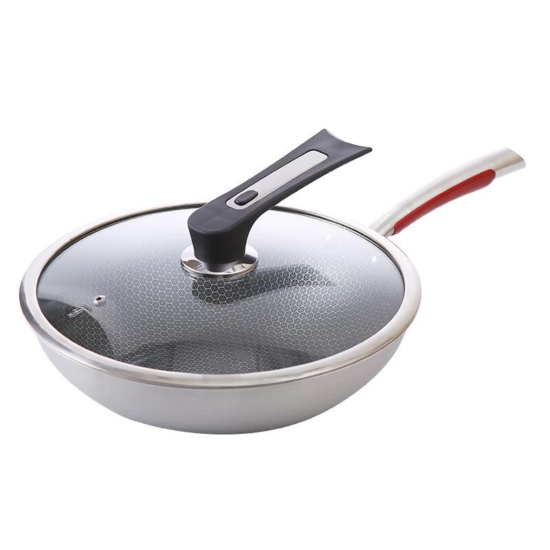 

Zhishi 304 Stainless Steel Honeycomb Wok