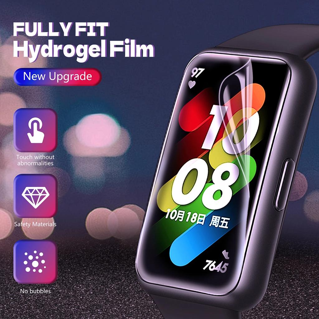 Soft Hydrogel Film For Samsung Galaxy Fit 3 Anti-scratch Smartwatch Screen Protector for Galaxy Fit3 Protective Film Not Glass