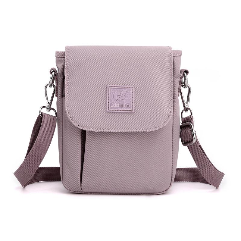 Women's bag new versatile women's shoulder bag, waterproof nylon mother bag, casual women's messenger mobile phone bag