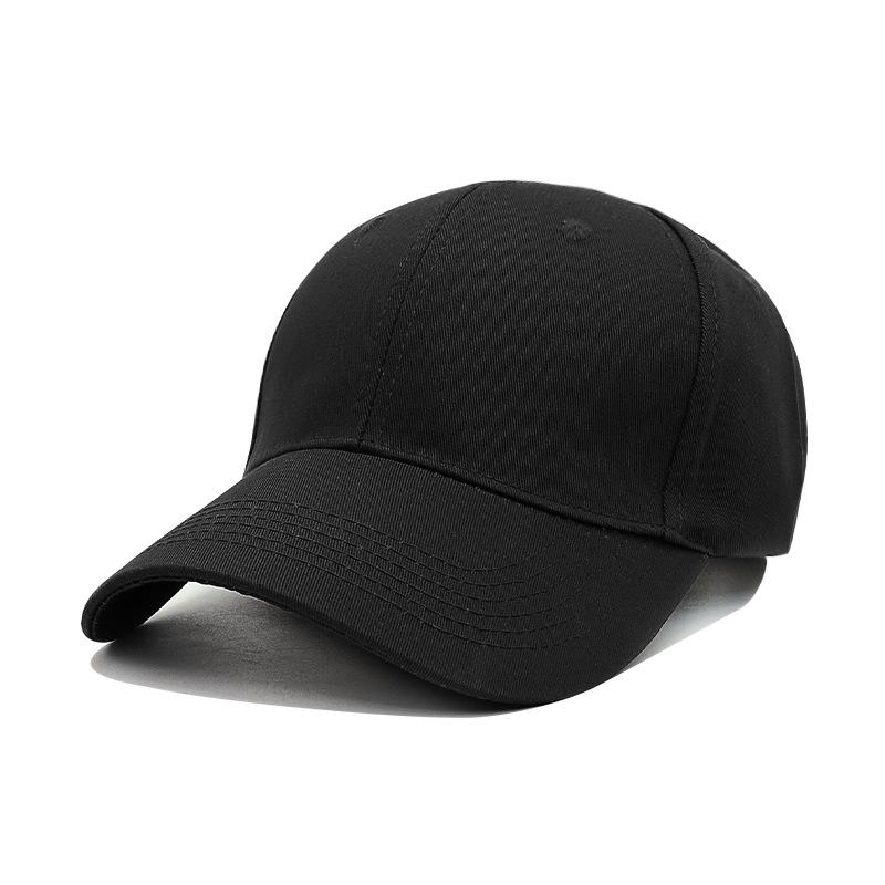 

Бейсболка с большой головой, уличная, подчеркивающая лицо, маленькая шляпа от солнца, однотонная бейсболка с легким козырьком (60~ 62CM)