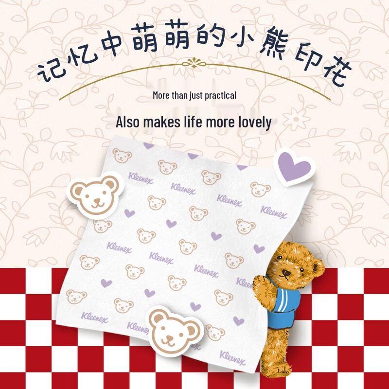 Kleenex Bear Print Tissues