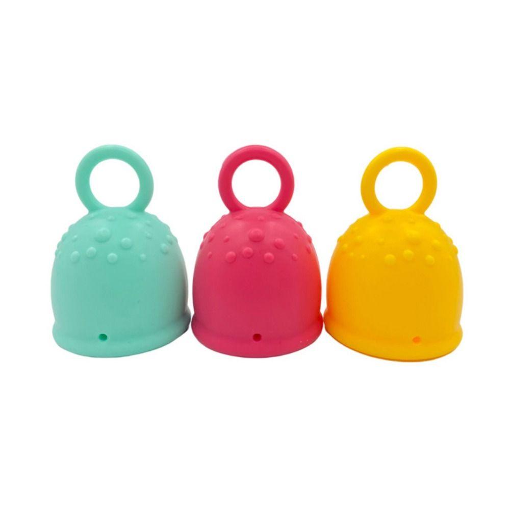 Non-Slip Silicone Menstrual Cup Leak-proof Vaginal Menstrual Collector  For Women