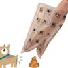 Coffee Flavoured Dog Poop Bags 90 Large Poop Bags, Extra Thick Strong Corn Starch Blend Leak Proof Dog Poop Bags