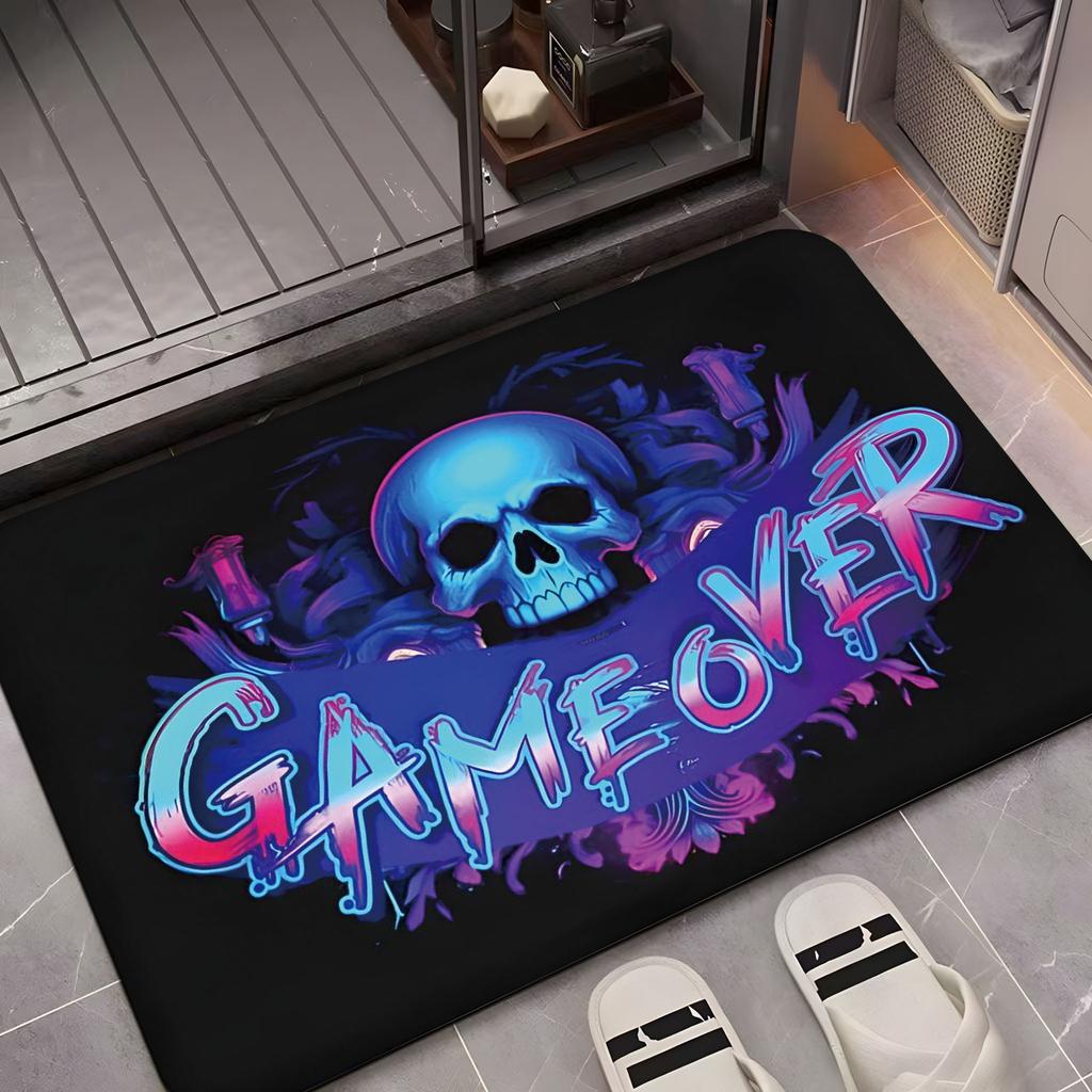 Gaming Console Bathroom Anti Slip Mat Bathroom Entrance Carpet Bathtub Sink Anti Slip Mat Home Decoration